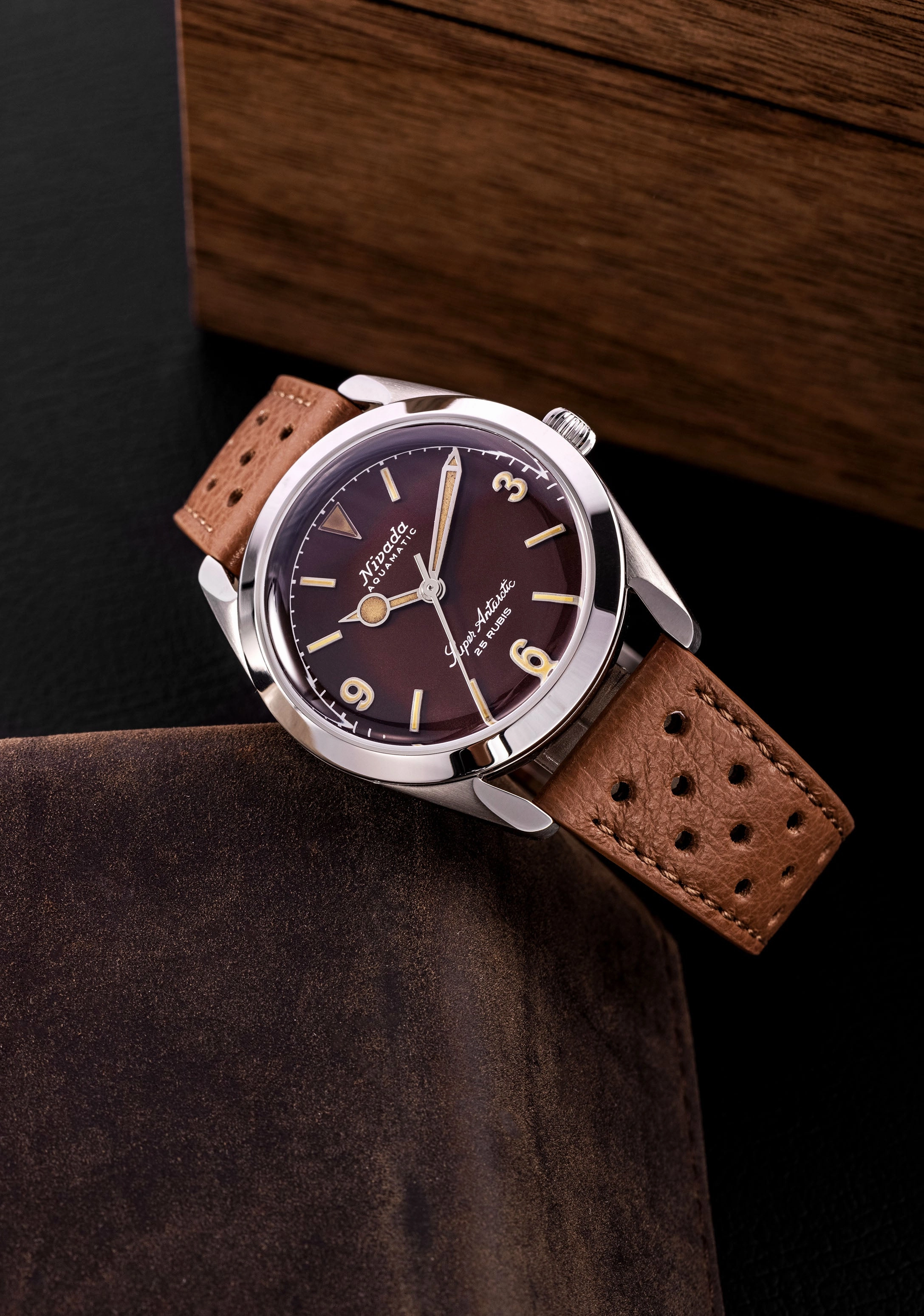 Nivada Grenchen Super Antarctic 3.6.9 Tropical Men's Automatic Watch