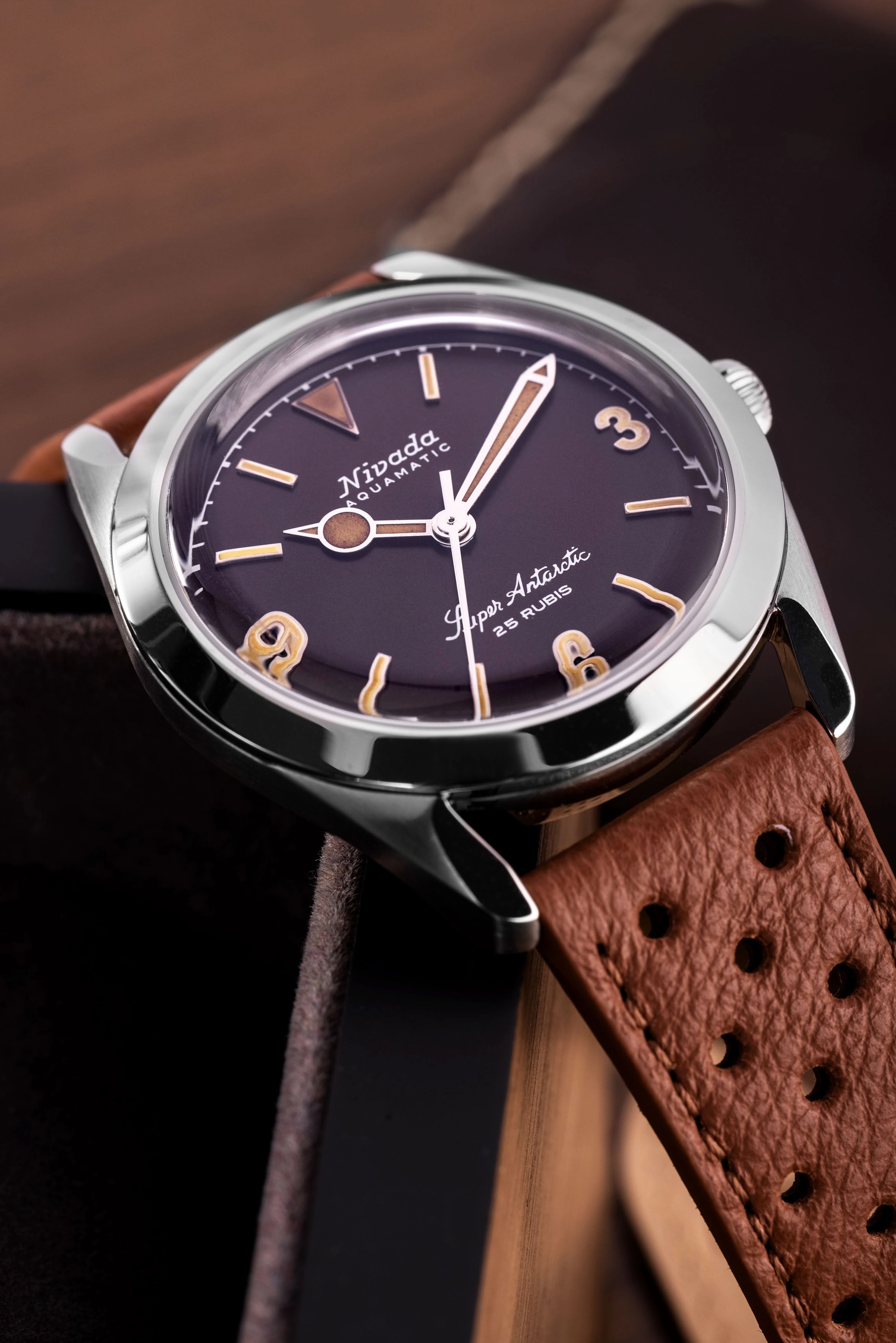 Nivada Grenchen Super Antarctic 3.6.9 Tropical Men's Automatic Watch
