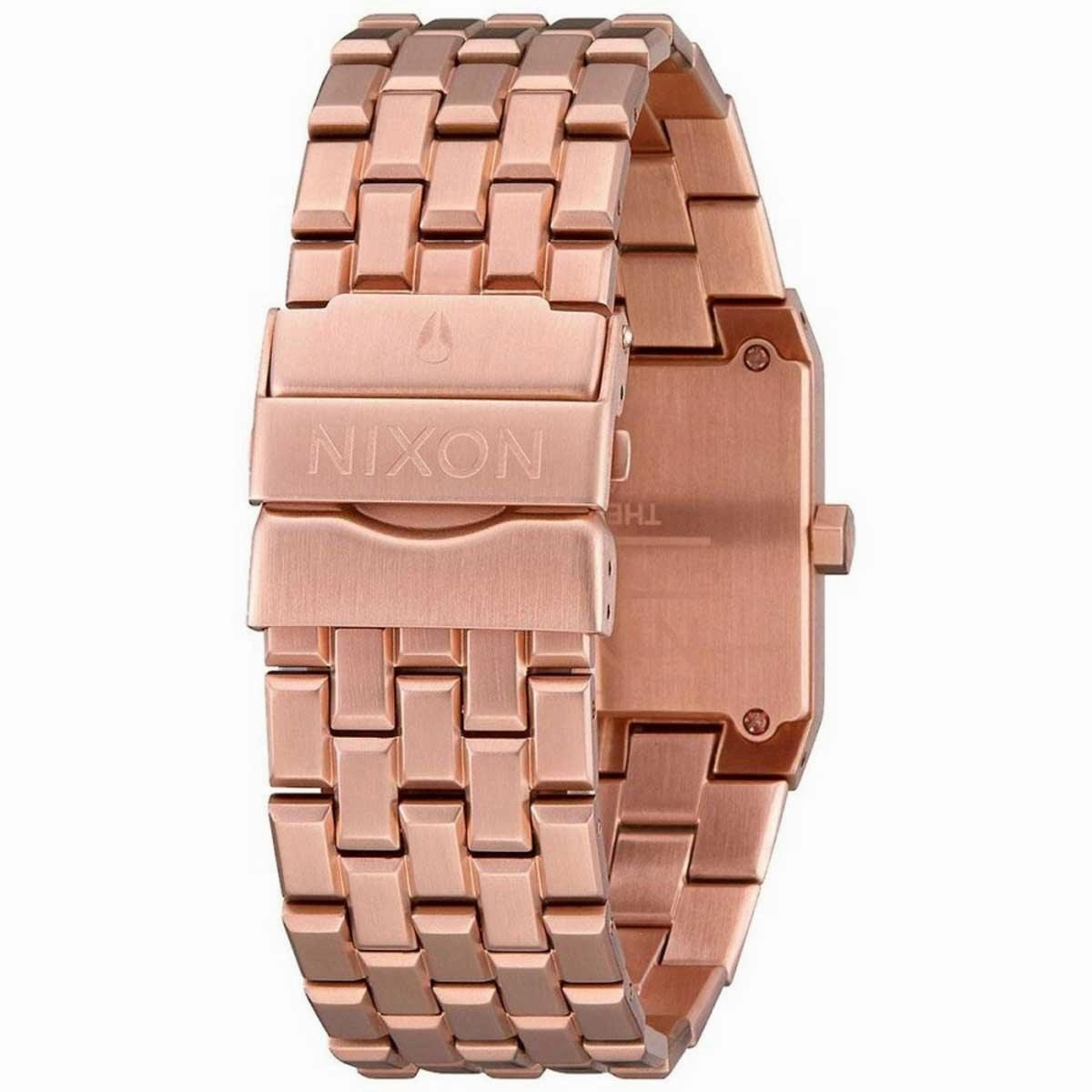 Nixon Women's Japanese Quartz Watch - Ticket Rose Gold Dial Steel Bracelet | A1262897