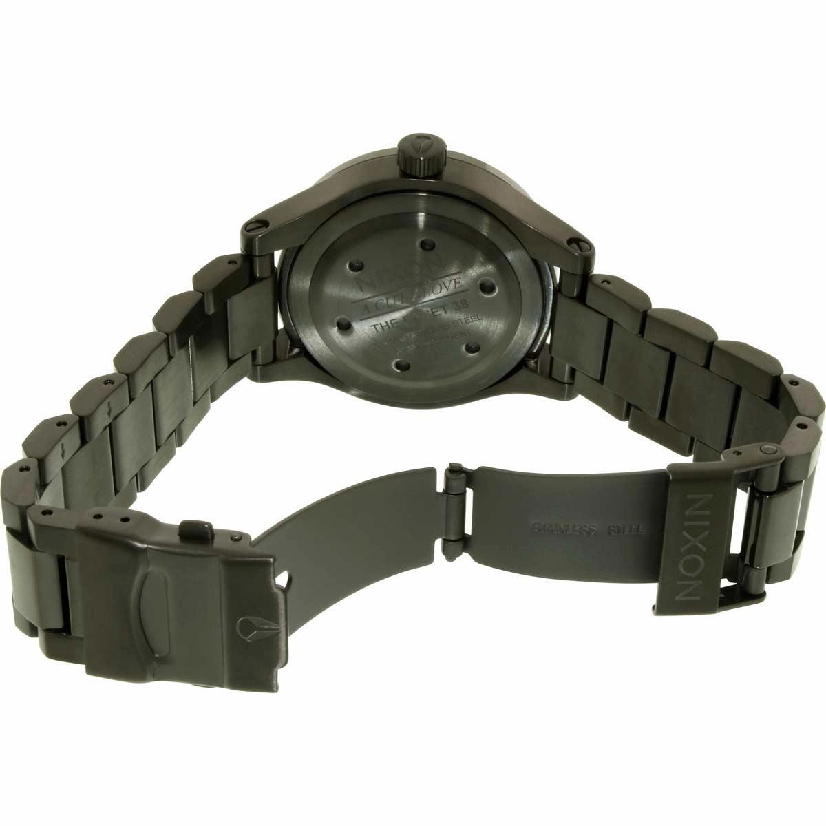 Nixon Women's Lefty Watch - Women's Facet 38 Black Steel Bracelet | A409957