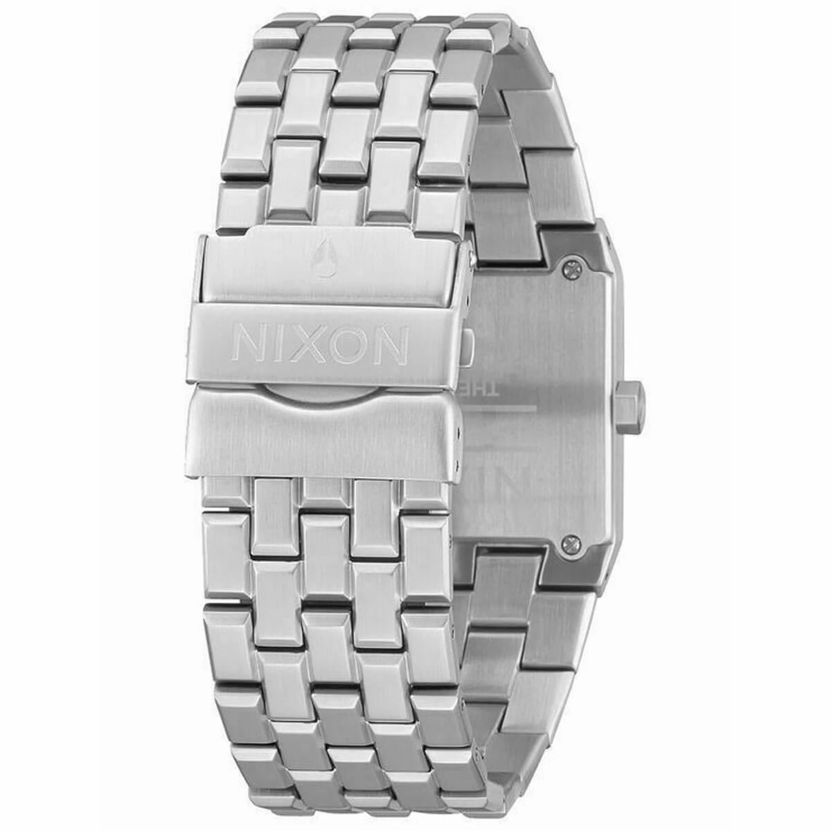 Nixon Women's Quartz Watch - Ticket Black Dial Silver Tone Bracelet | A1262625