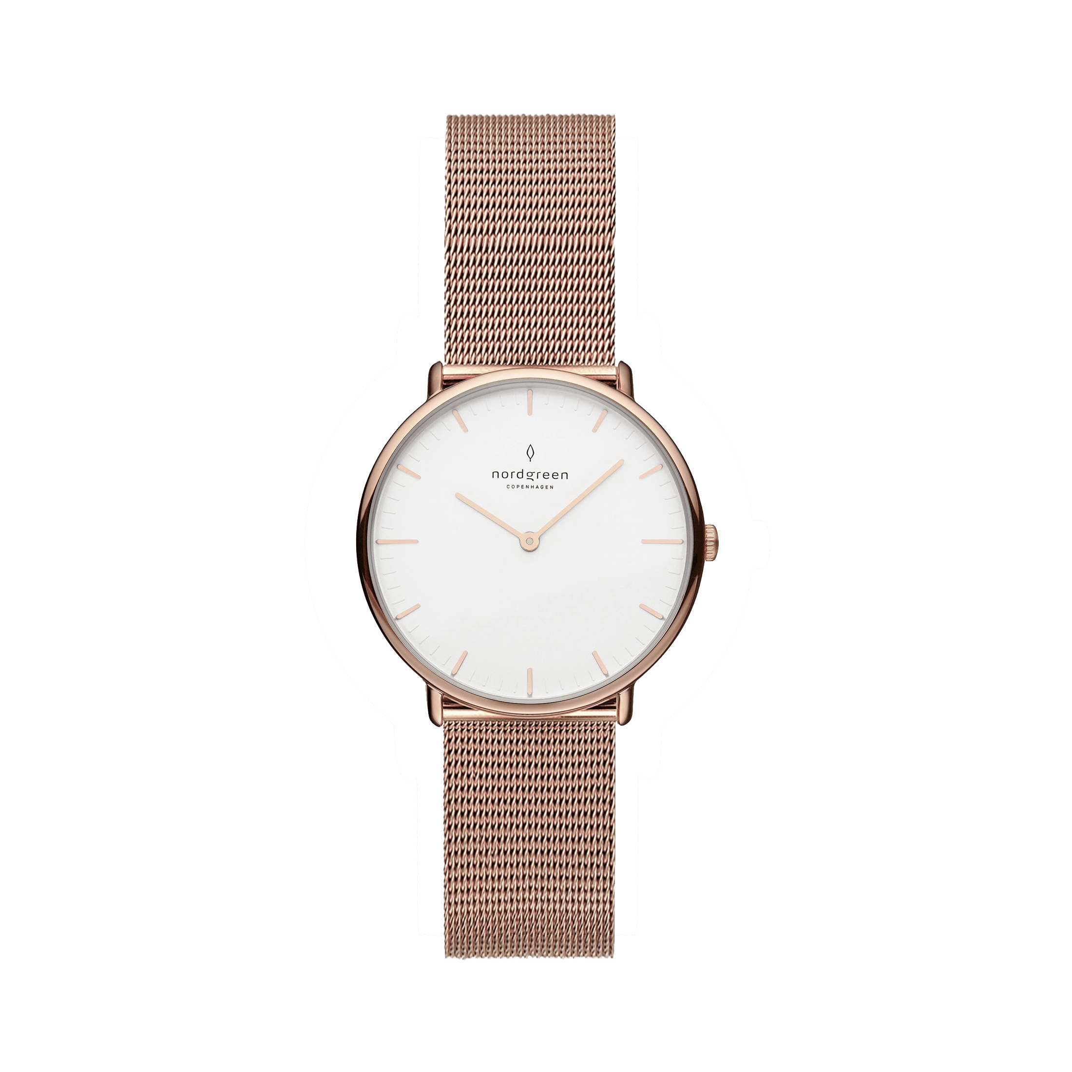 Nordgreen Women's Native 28mm Women's Rose Gold Dress Watch