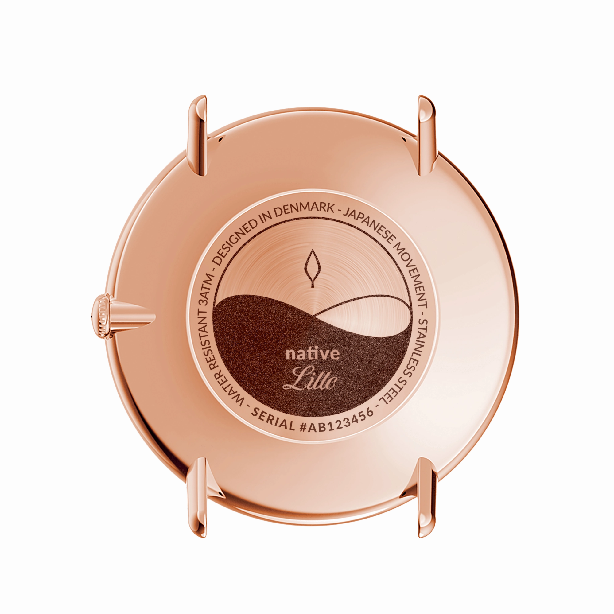 Nordgreen Women's Native 28mm Women's Rose Gold Dress Watch