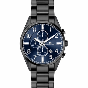 Oceanaut Men's Watch - Escapade Blue Dial Plated Stainless Steel Bracelet | OC5859