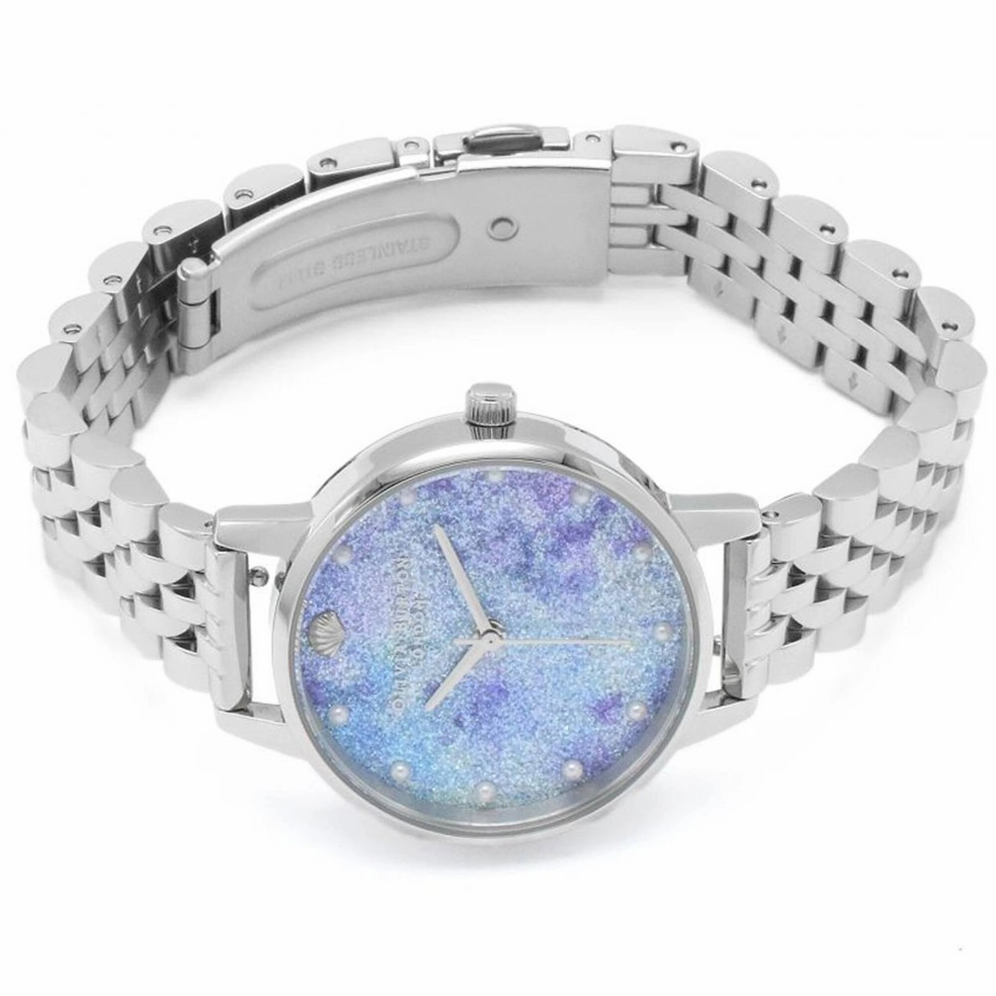 Olivia Burton Women's Watch - Under The Sea Lilac and Aqua Dial Bracelet | OB16US43