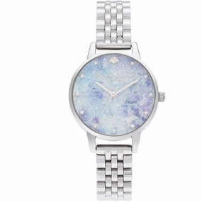 Olivia Burton Women's Watch - Under The Sea Lilac and Aqua Dial Bracelet | OB16US43