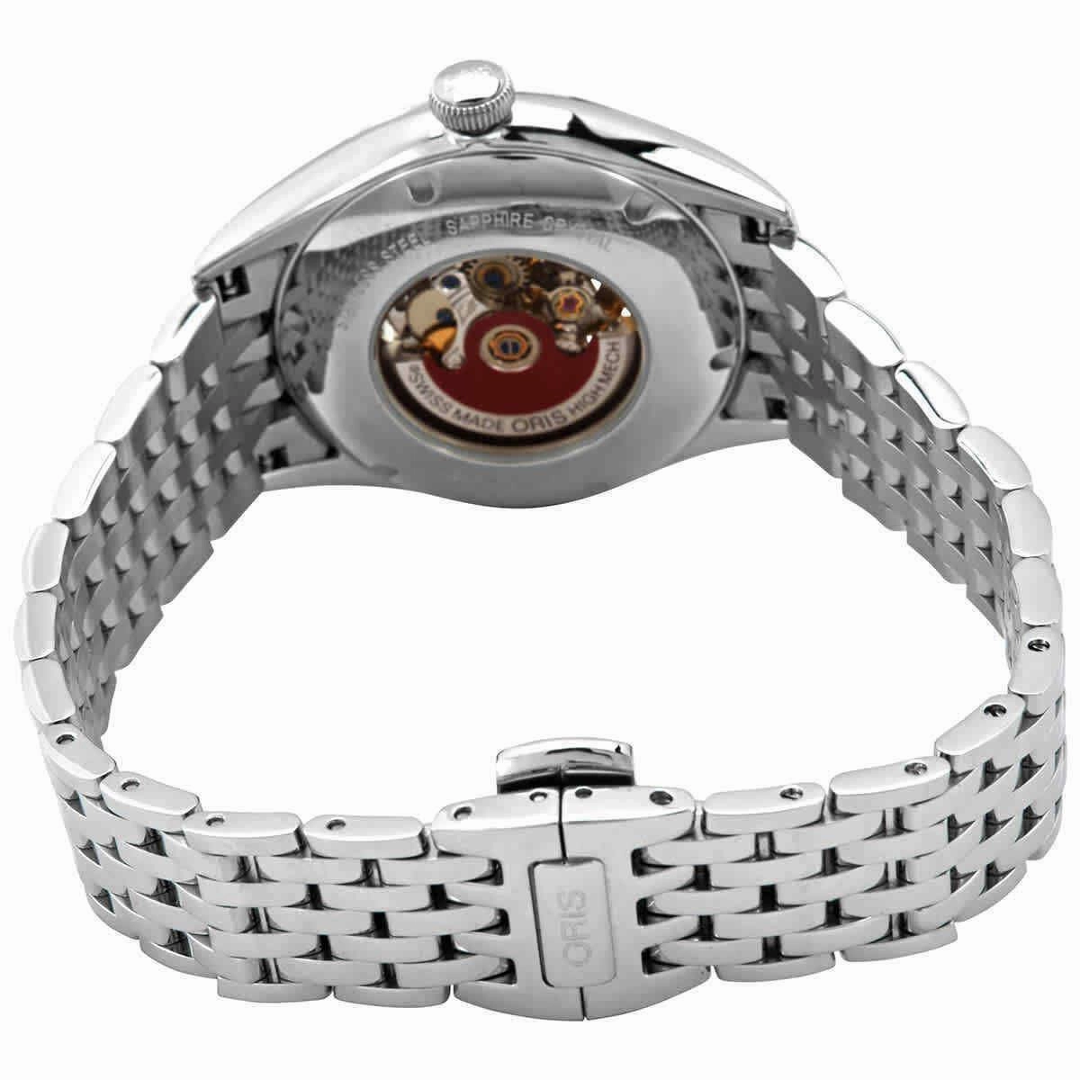 Oris Women's Automatic Watch - Artelier Silver Steel Bracelet | 01 560 7724 4031MB