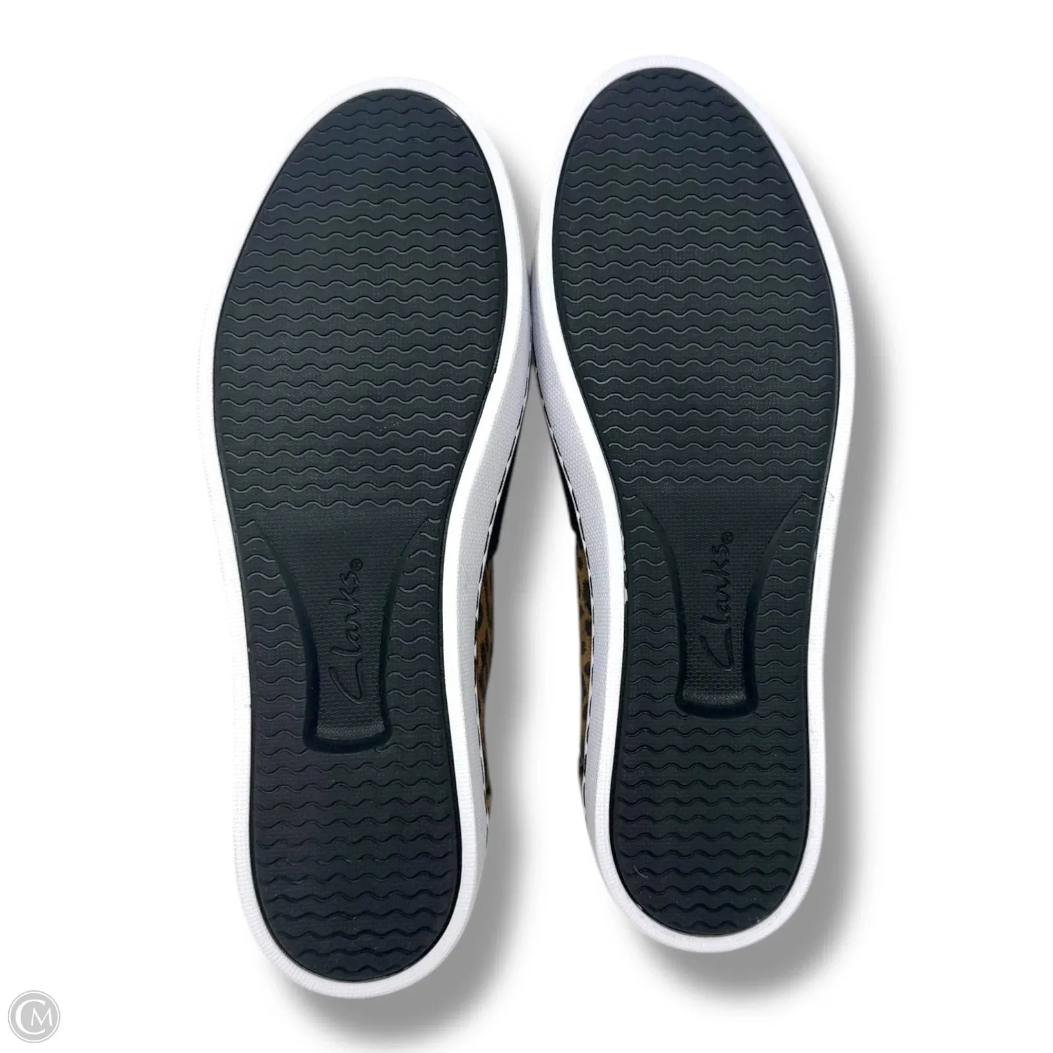 Pawley Wes Womens Suede Slip-On Sneakers By Clarks In Leopard Print, Size: 7