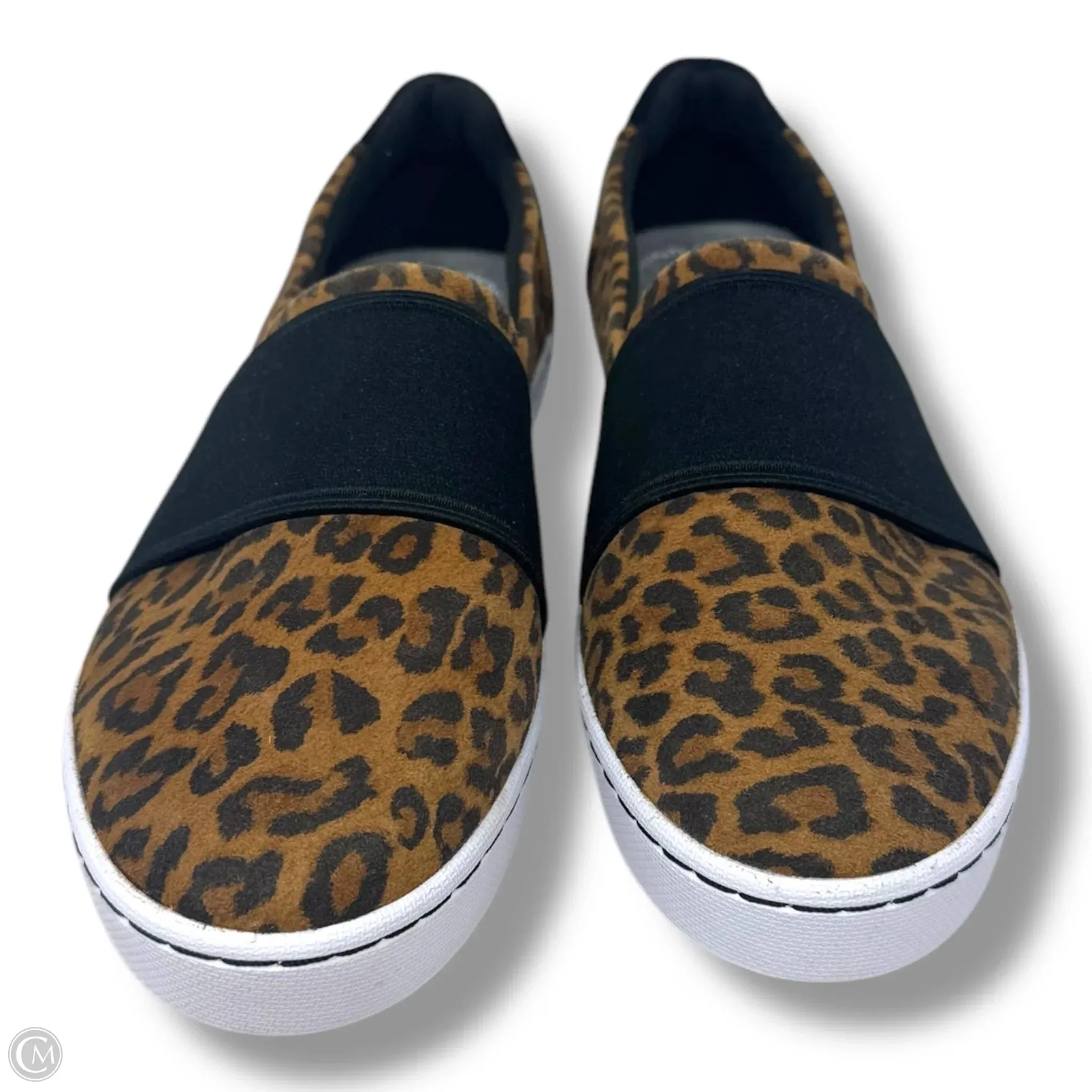 Pawley Wes Womens Suede Slip-On Sneakers By Clarks In Leopard Print, Size: 7