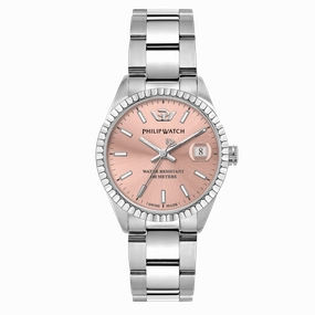 Philip Watch Swiss Made Caribe Pink 35mm Women's Watch