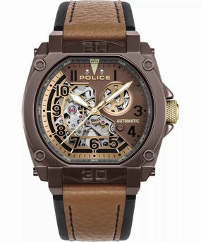 Police Norwood Gents Skeleton Automatic  40th Anniversary Edition Watch