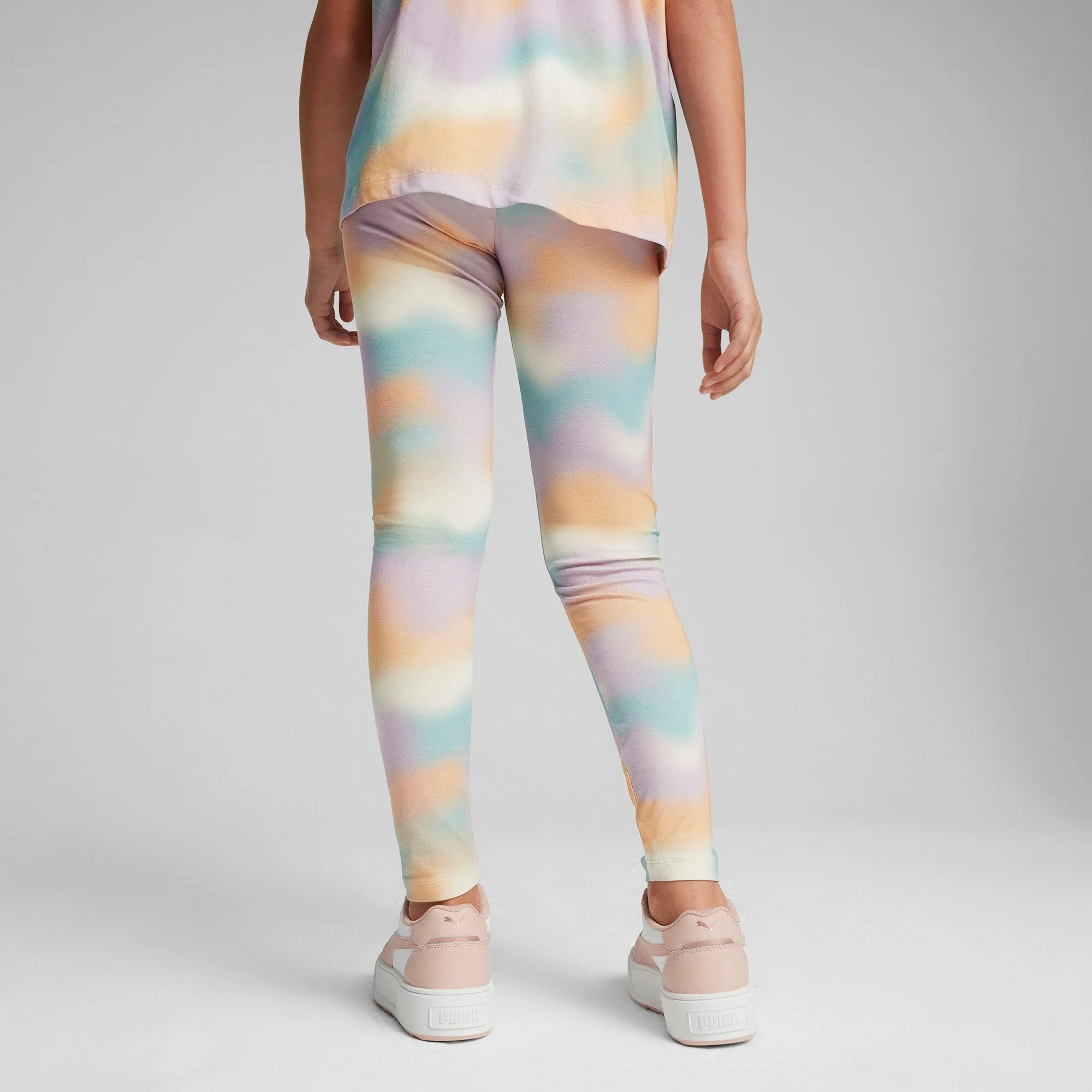 PUMA Big Kids' Girls' ESS  SUMMER DAZE Leggings