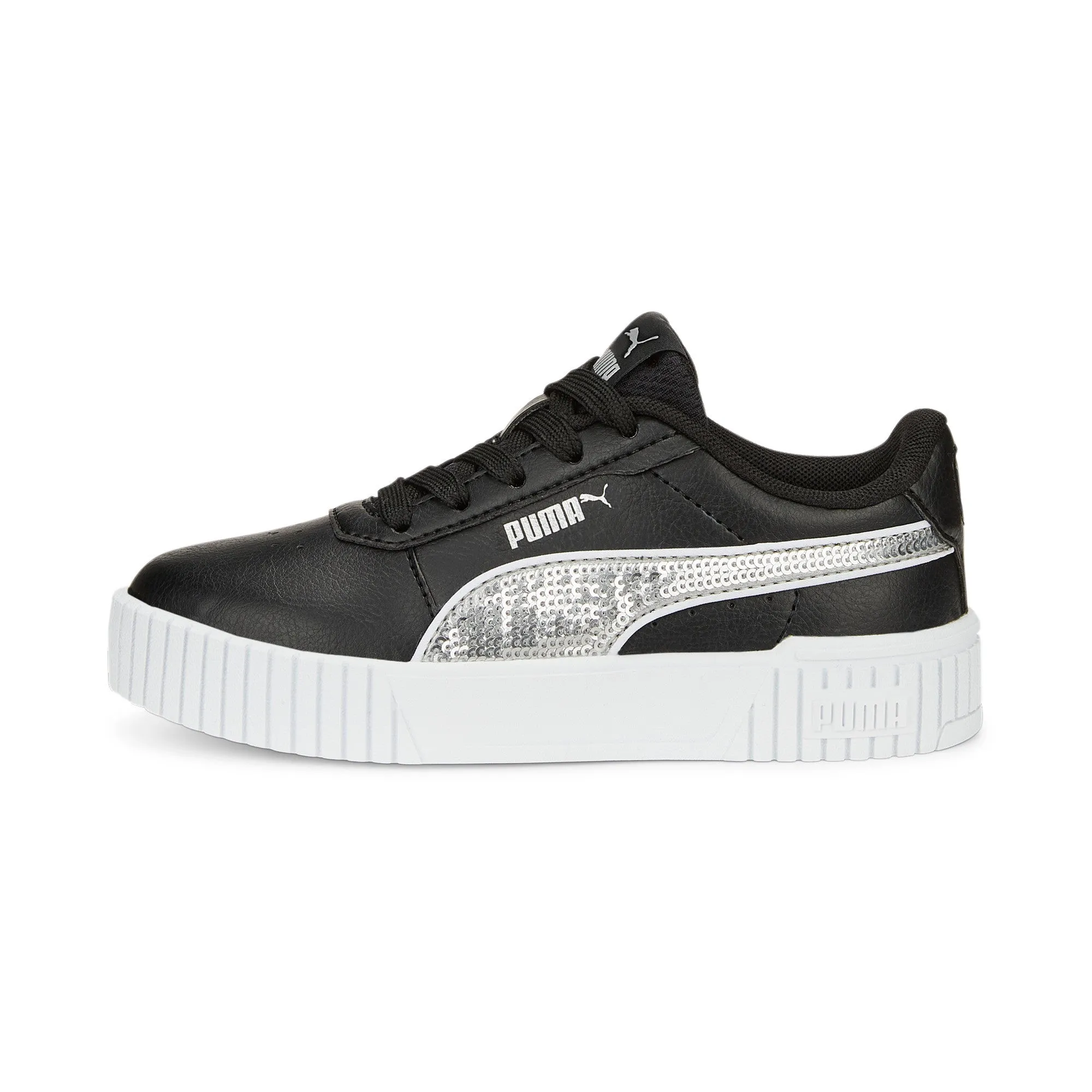 PUMA Little Kids Girls' Carina 2.0 Glitzy Shoes