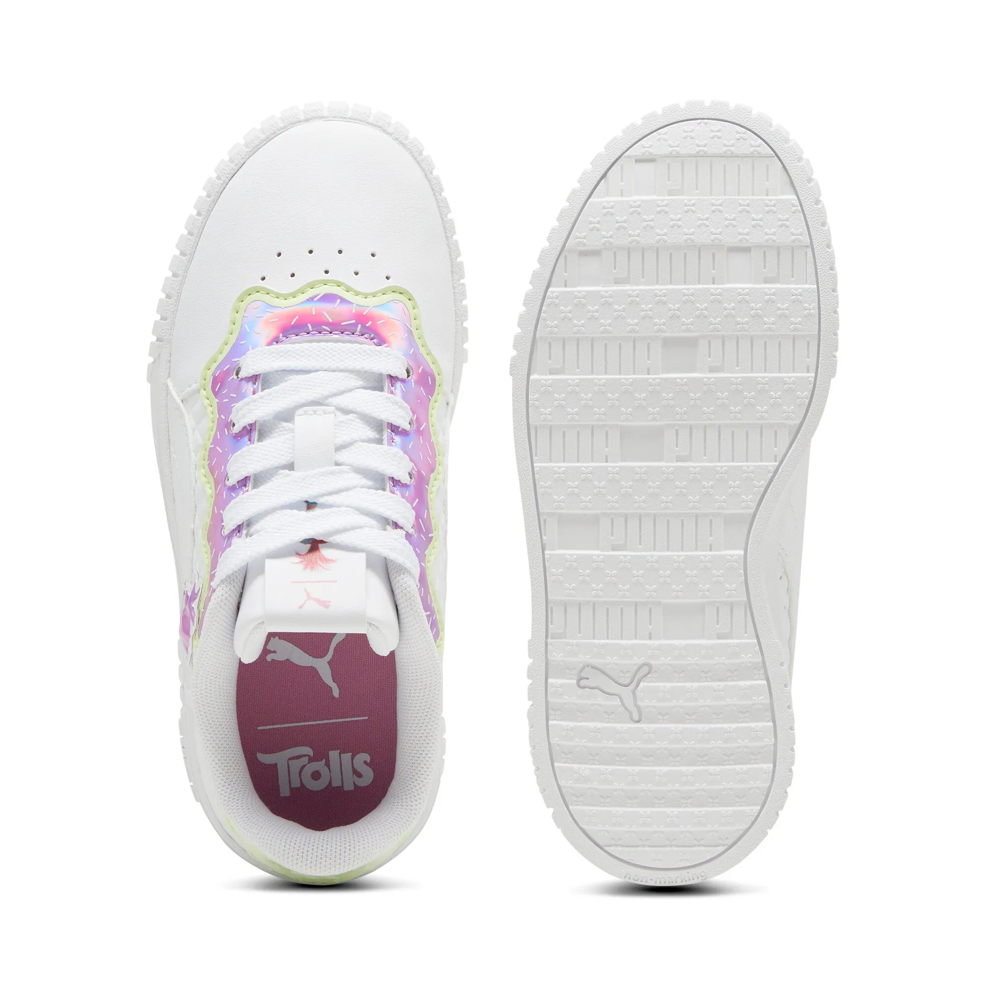 PUMA Little Kids Girls' x TROLLS Carina 2.0 Sneakers