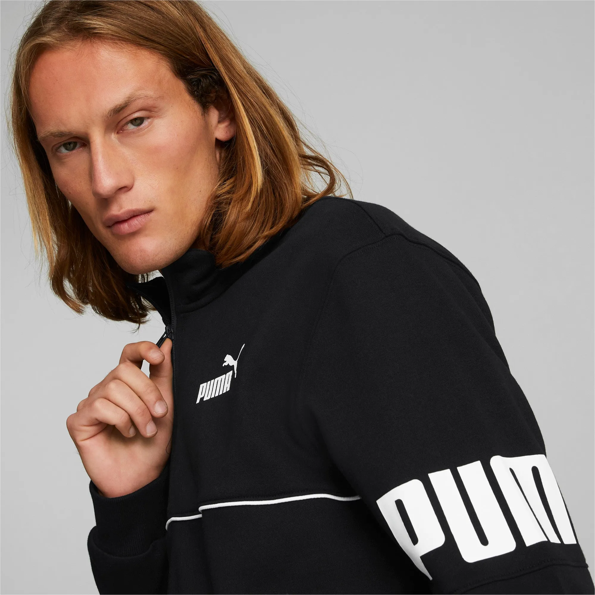 PUMA Men's Power Half-Zip Sweatshirt