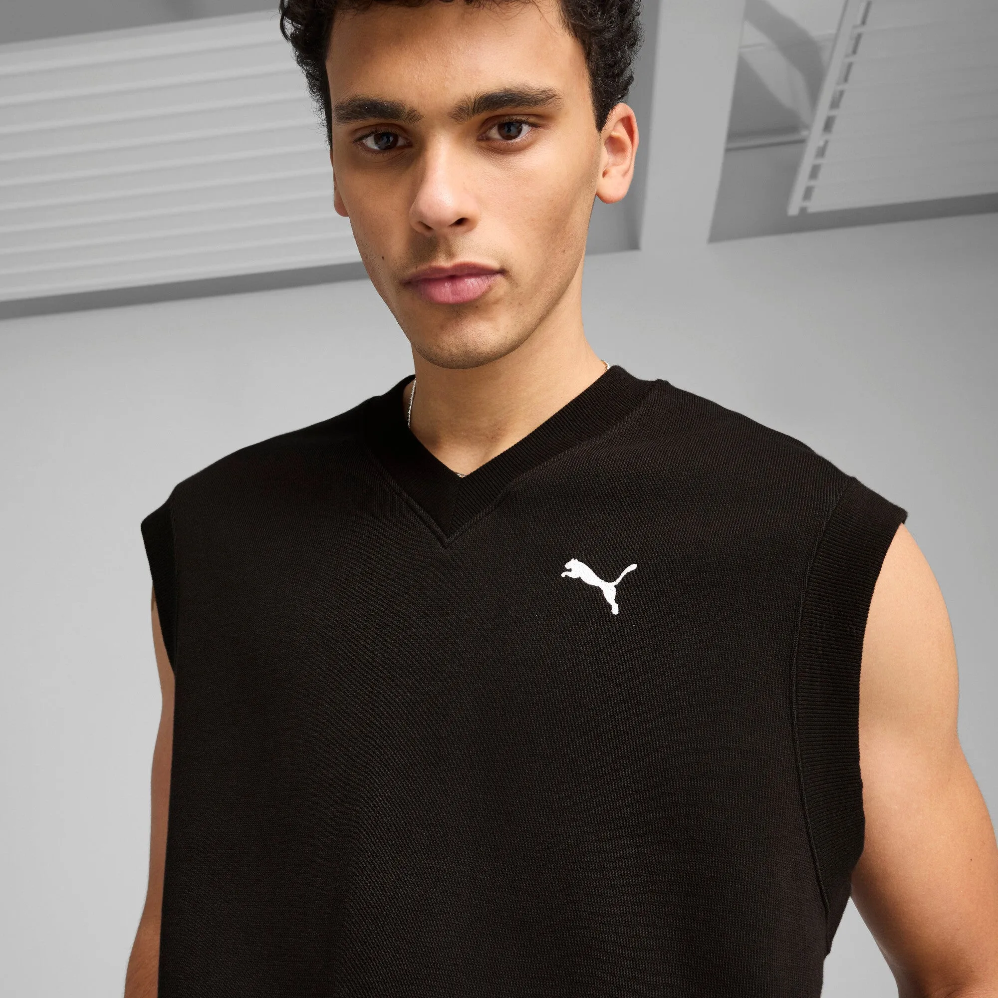 PUMA Men's WARDROBE ESSENTIALS Relaxed Vest