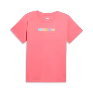 PUMA Women's GRAPHICS Block Letters Tee