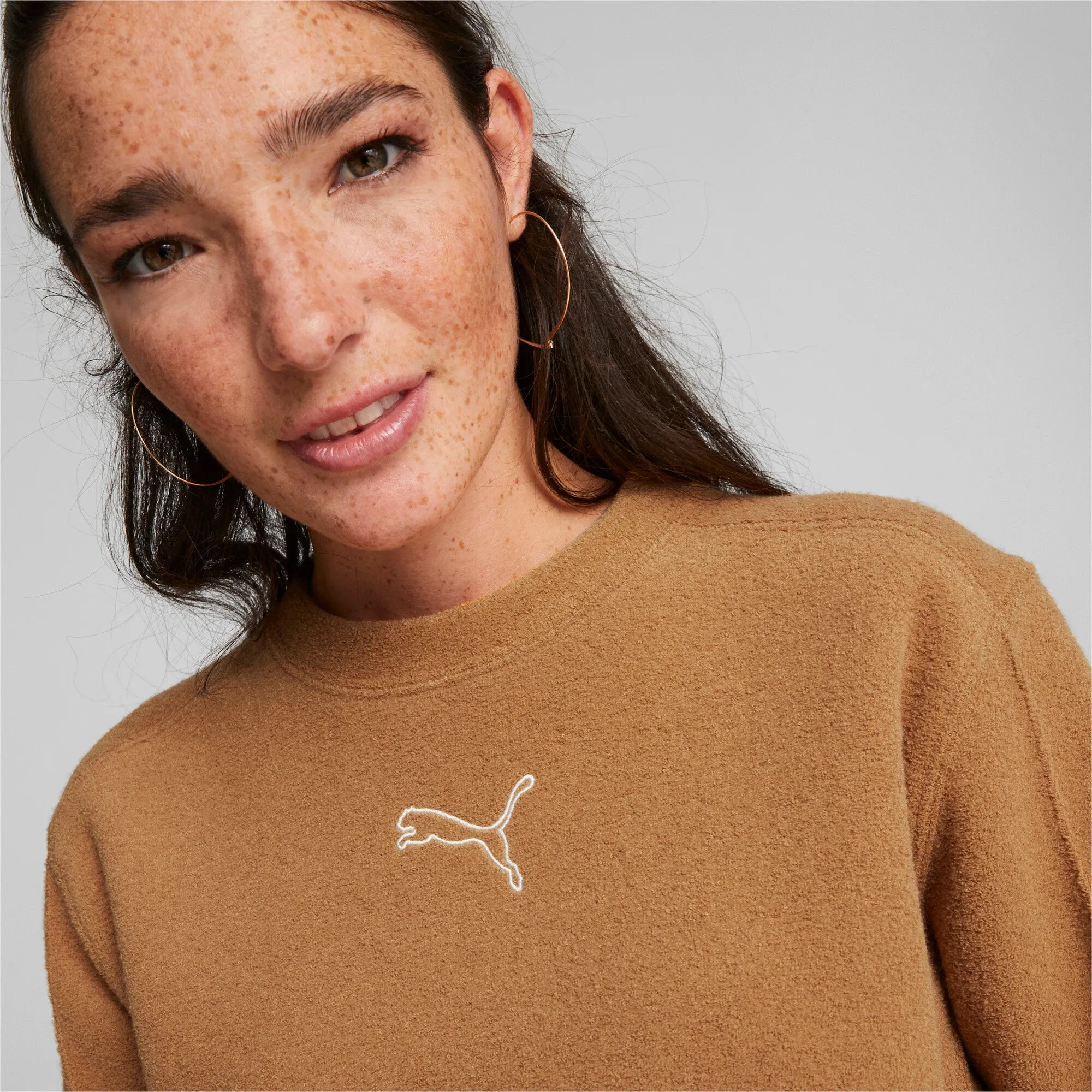 PUMA Women's HER Winterized Crew Neck Sweatshirt