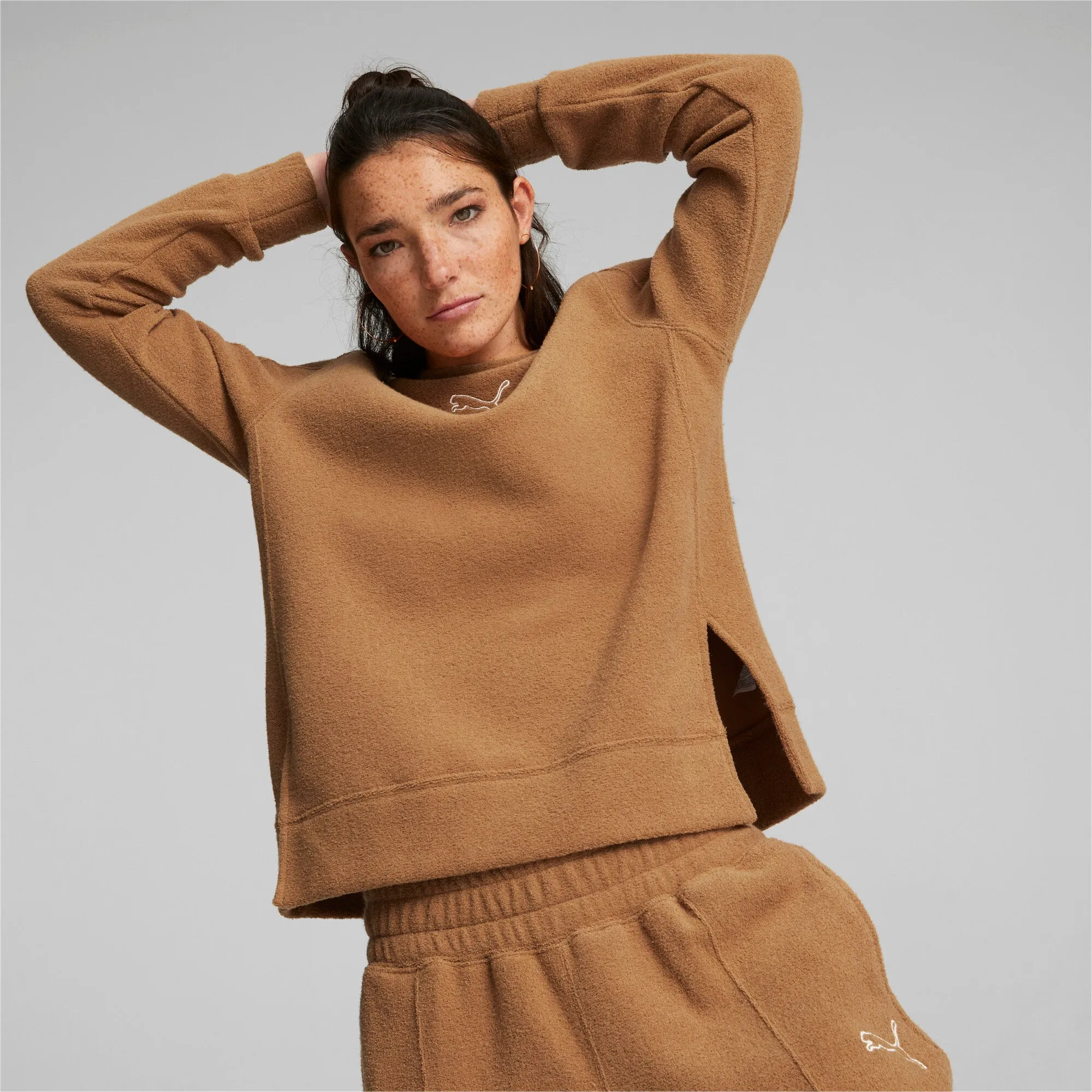 PUMA Women's HER Winterized Crew Neck Sweatshirt