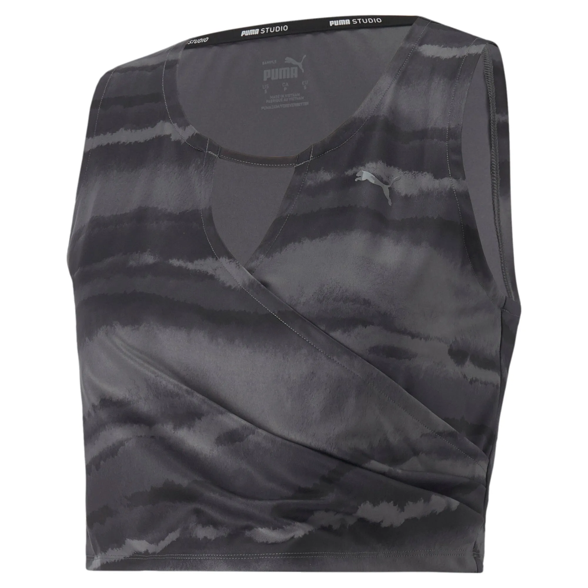 PUMA Women's Studio Printed Training Crop Tank