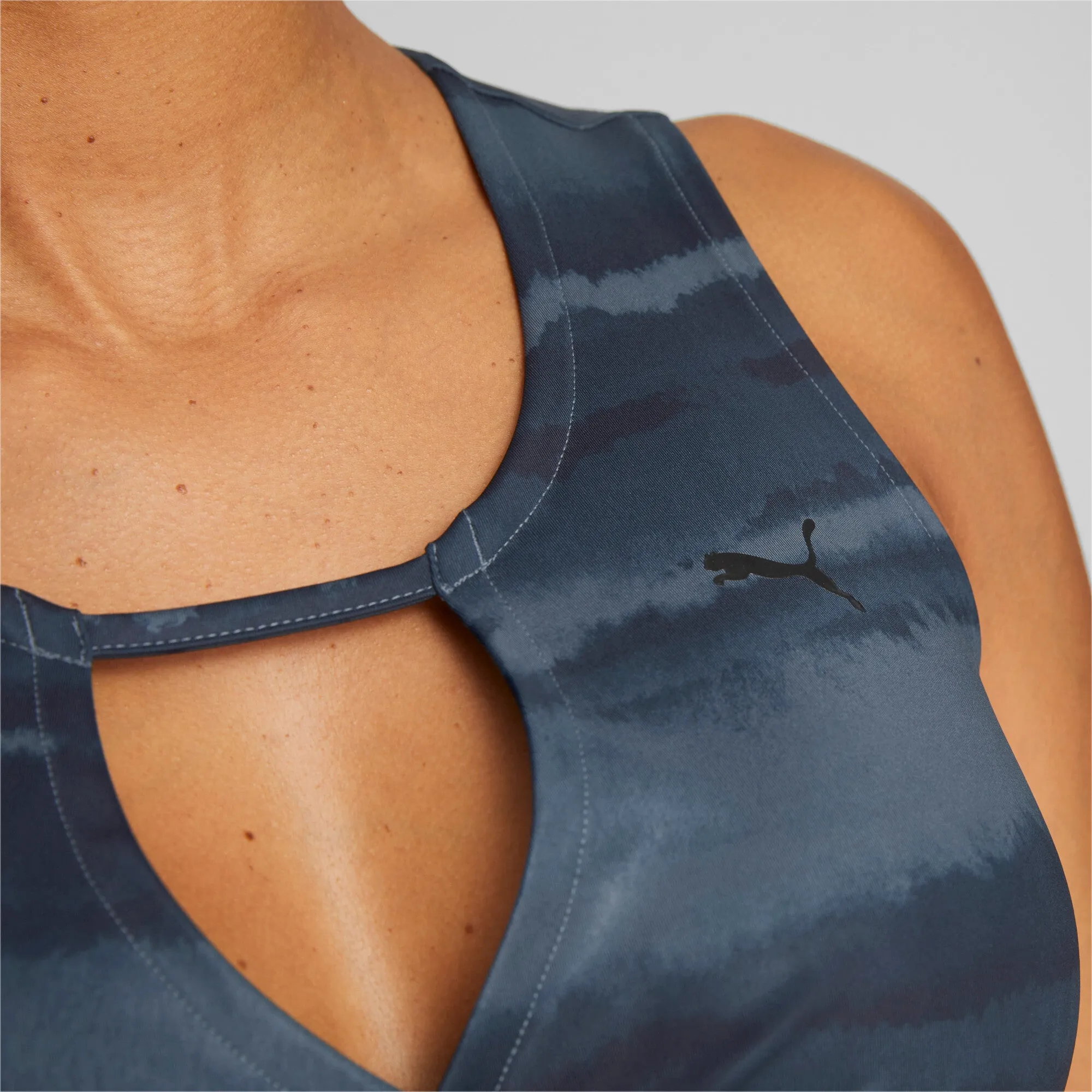 PUMA Women's Studio Printed Training Crop Tank