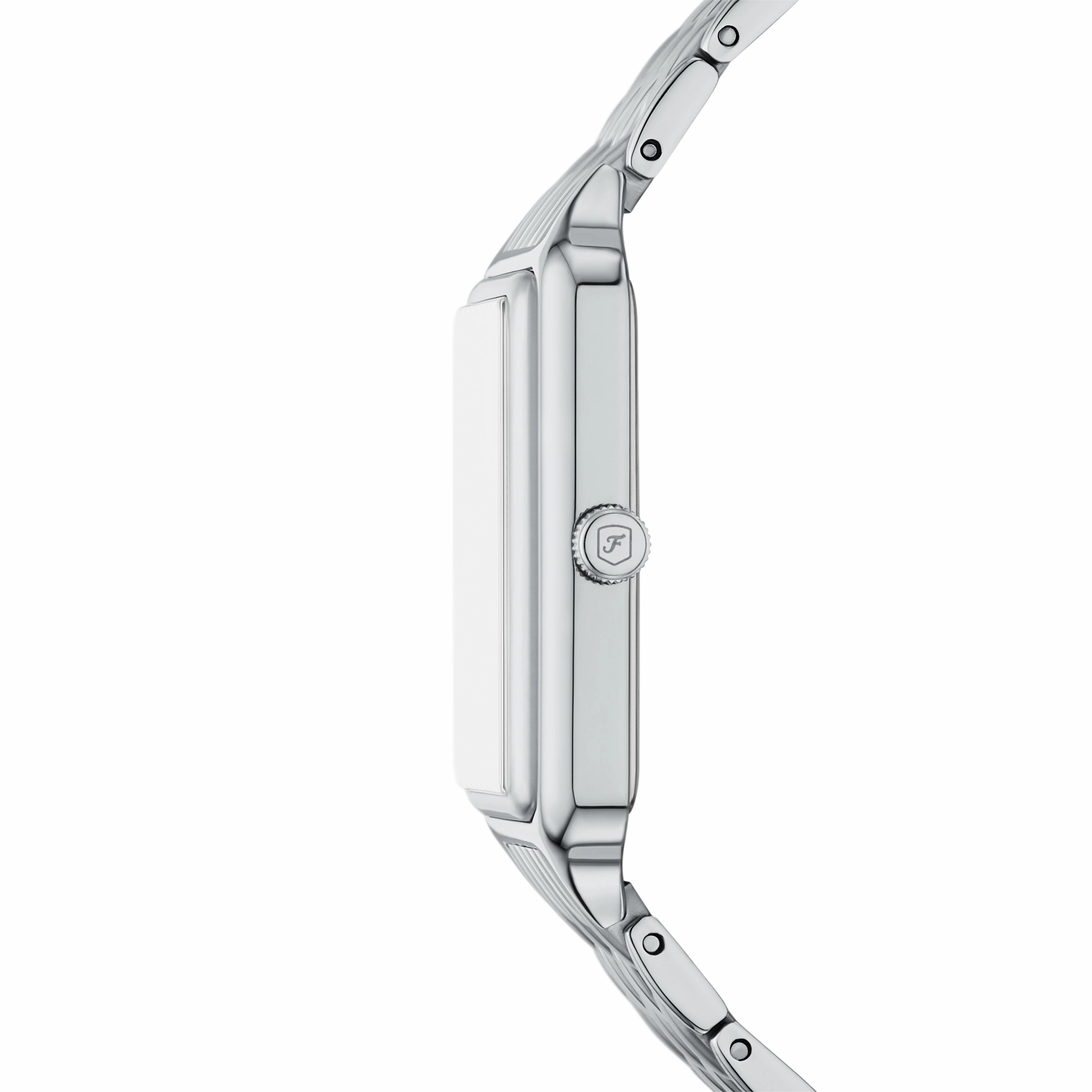 Raquel Sun Moon Multifunction Stainless Steel Watch