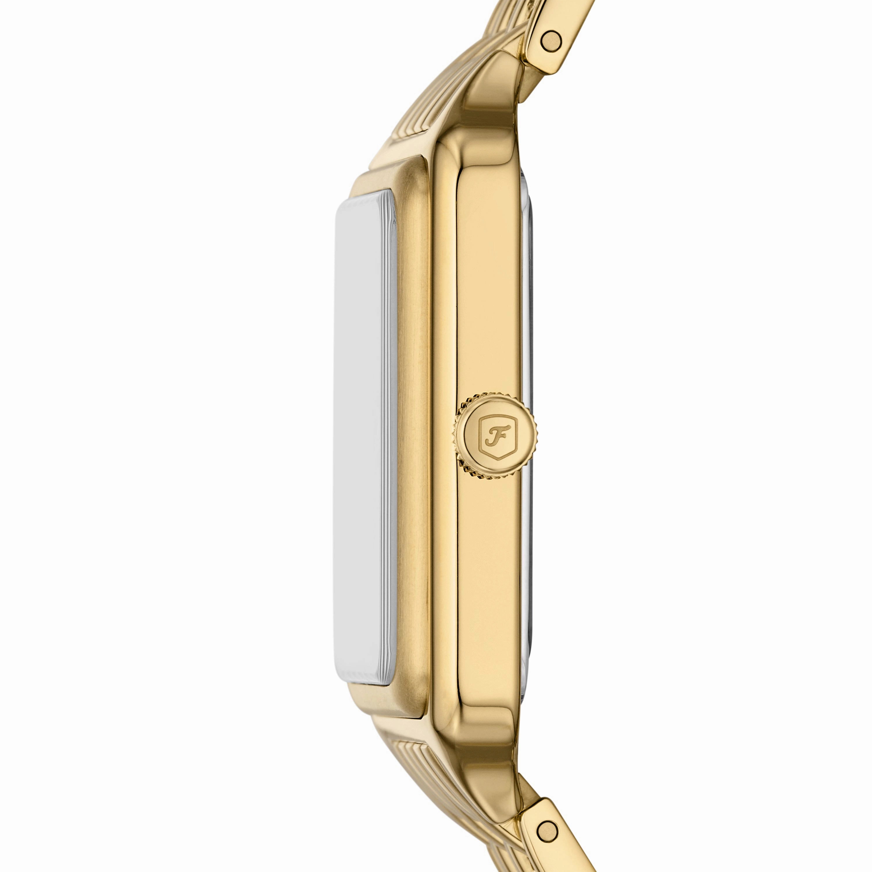 Raquel Three-Hand Date Stainless Steel Watch