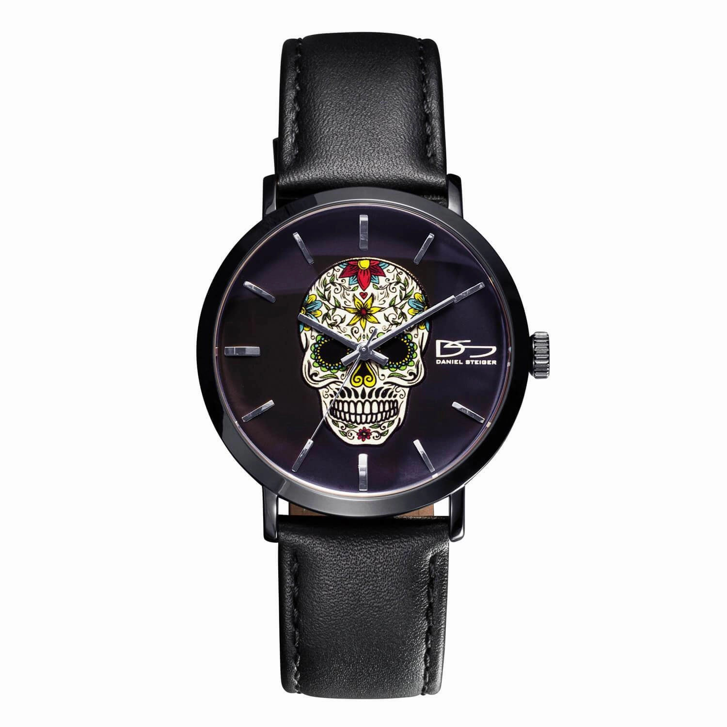 Rebel Skull Men's Black Watch