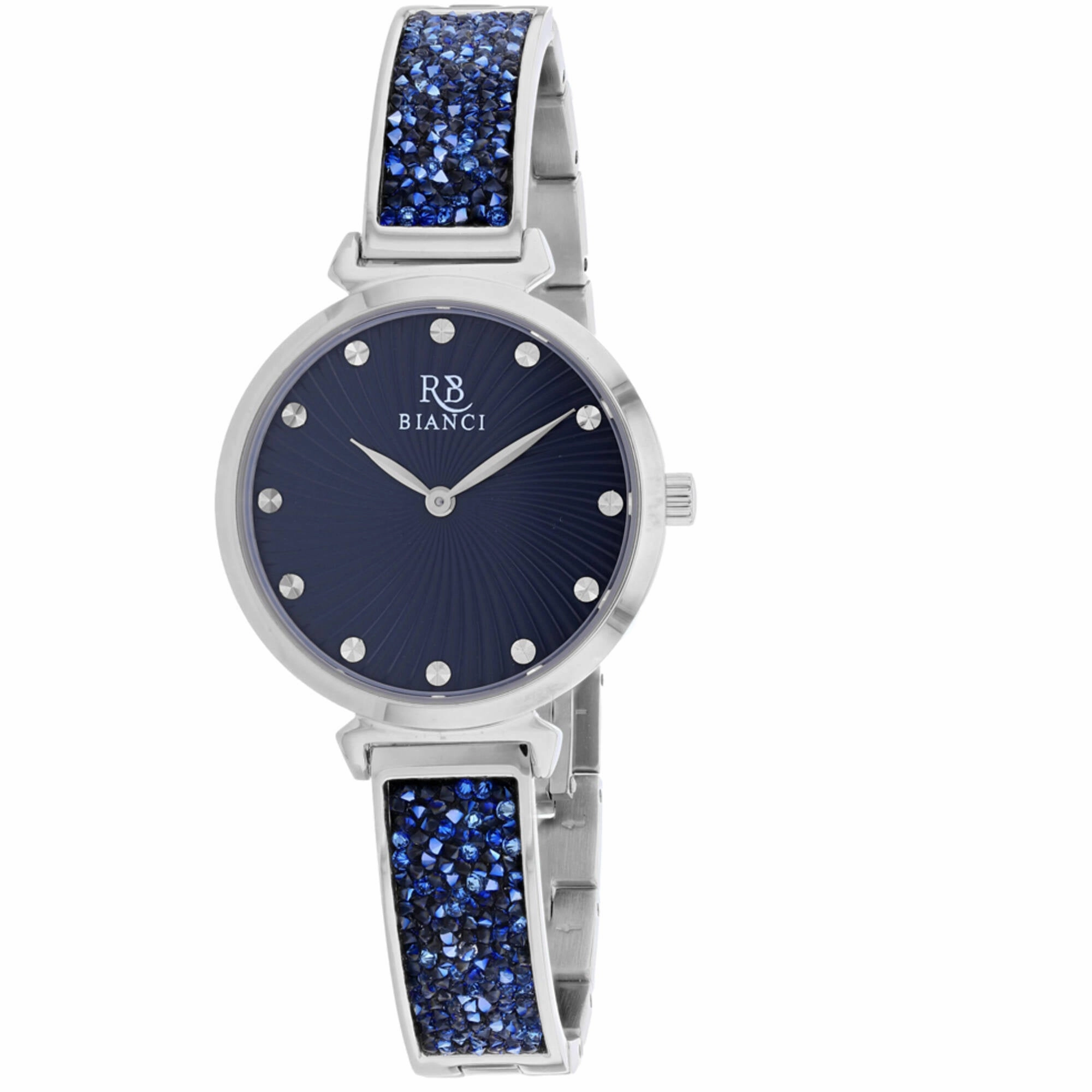 Roberto Bianci Women's Watch - Brillare Blue Dial Stainless Steel Bracelet | RB0202
