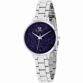 Roberto Bianci Women's Watch - Gemma Purple Dial Stainless Steel Bracelet | RB0247