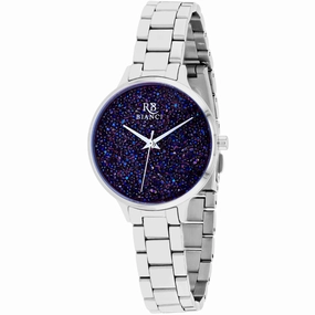 Roberto Bianci Women's Watch - Gemma Purple Dial Stainless Steel Bracelet | RB0247
