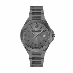 Saint Honore Matignon Men's Gun Dial & Bracelet Watch