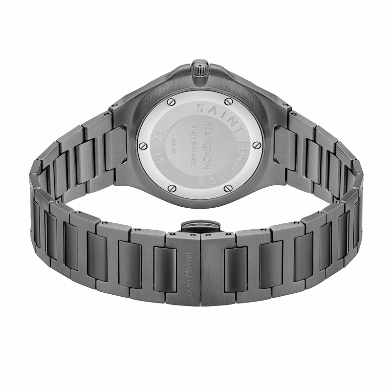Saint Honore Matignon Men's Gun Dial & Bracelet Watch