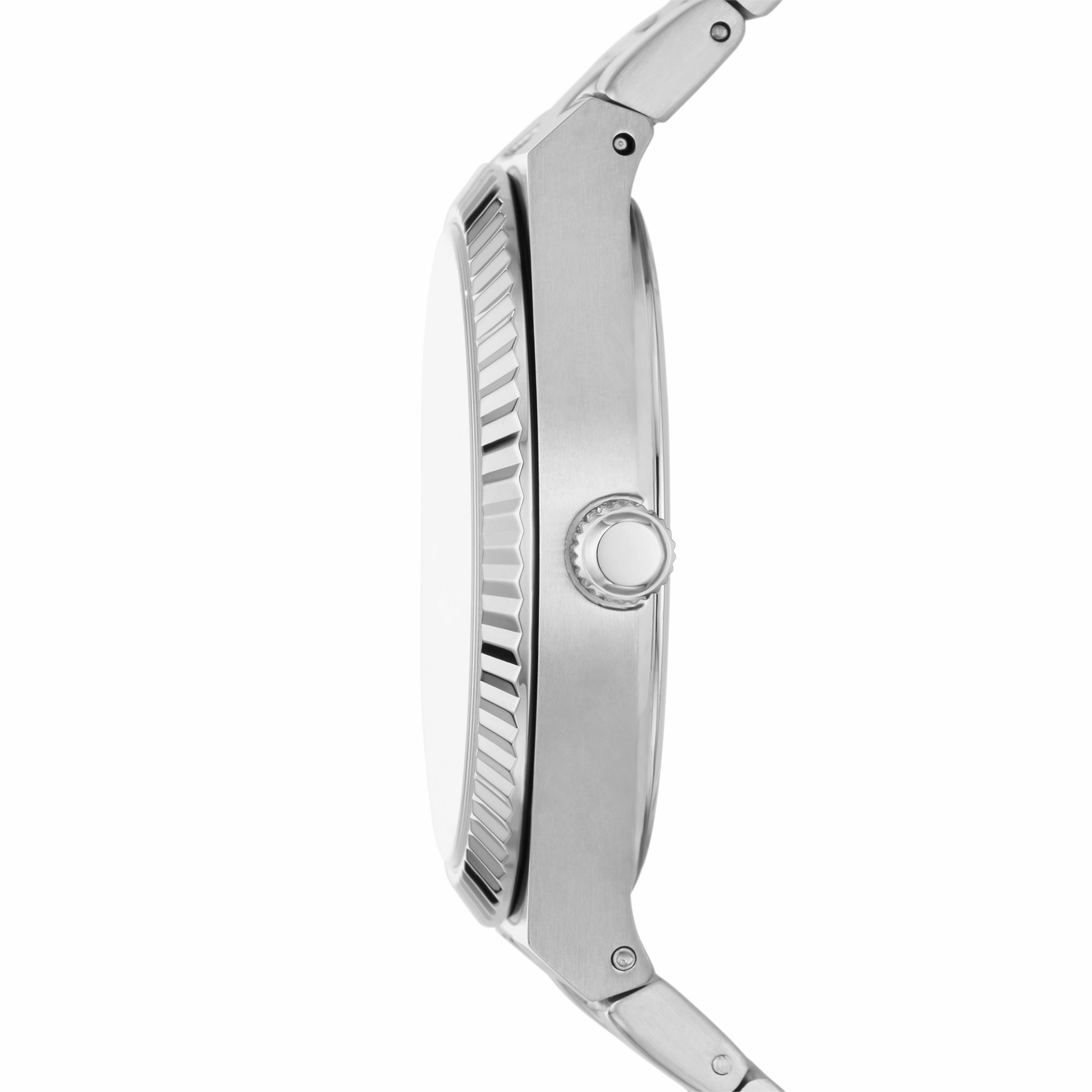 Scarlette Three-Hand Date Stainless Steel Watch