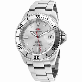 Seapro Men's Watch - Scuba 200 Automatic Silver Dial Steel Bracelet | SP4310