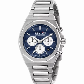 Sector 960 Blue Dial Silver Bracelet Chronograph