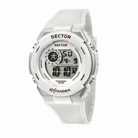 Sector EX-10 White Digital Watch
