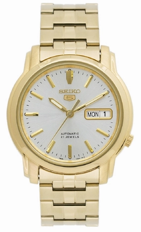 Seiko 5 Sports SNKK74K1 Gold Stainless Automatic Watch for Men