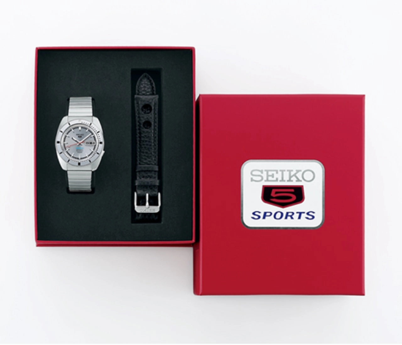 Seiko 5 Sports SRPL03K1 Ash Blue 1968 Limited Edition Automatic Watch for Men
