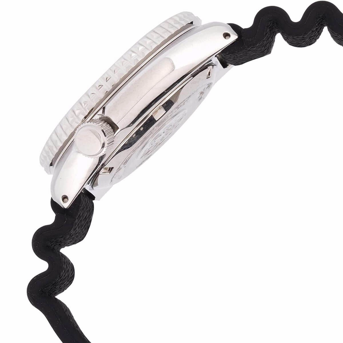 Seiko Men's Watch - Prospex Automatic Black Dial Silicone Rubber Strap | SRPE95K1
