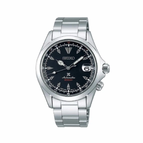 Seiko Men's Watch - Prospex Automatic Power Reserve Silver Steel Bracelet | SPB117J1