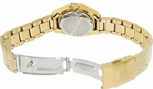 SEIKO SYMK22K1 Automatic Gold Stainless Steel Watch for Women