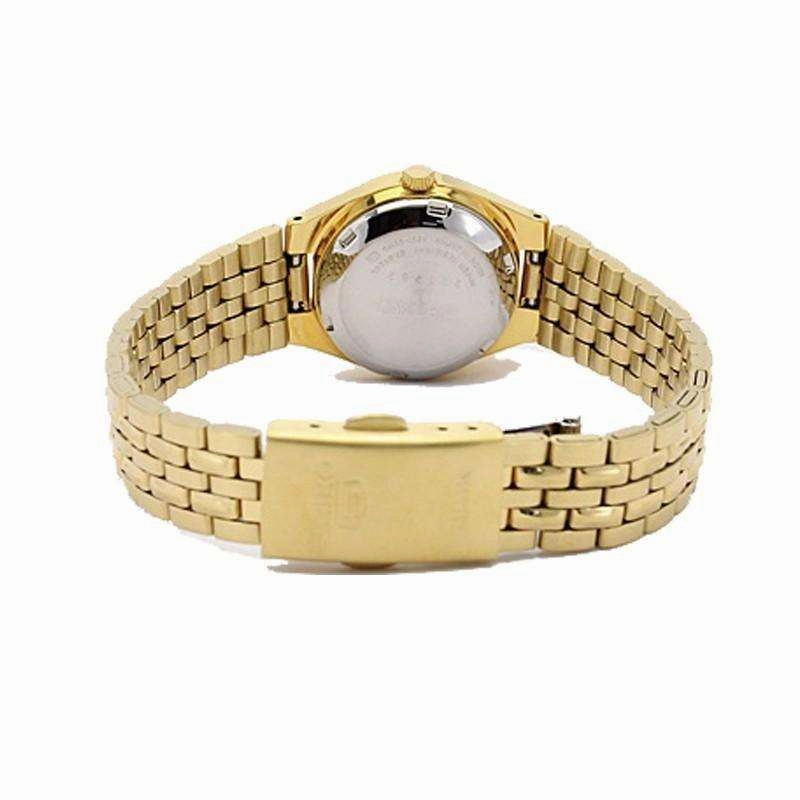 SEIKO SYMK46K1 Automatic Gold Stainless Steel Watch for Women