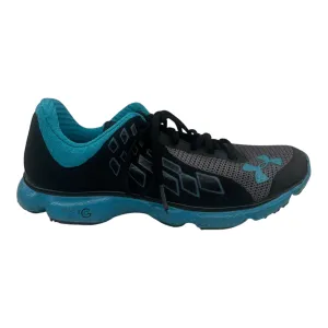 Shoes Athletic By Adidas In Black & Blue, Size:8.5