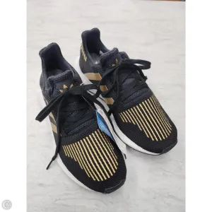 Shoes Athletic By Adidas In Black & Gold, Size: 7
