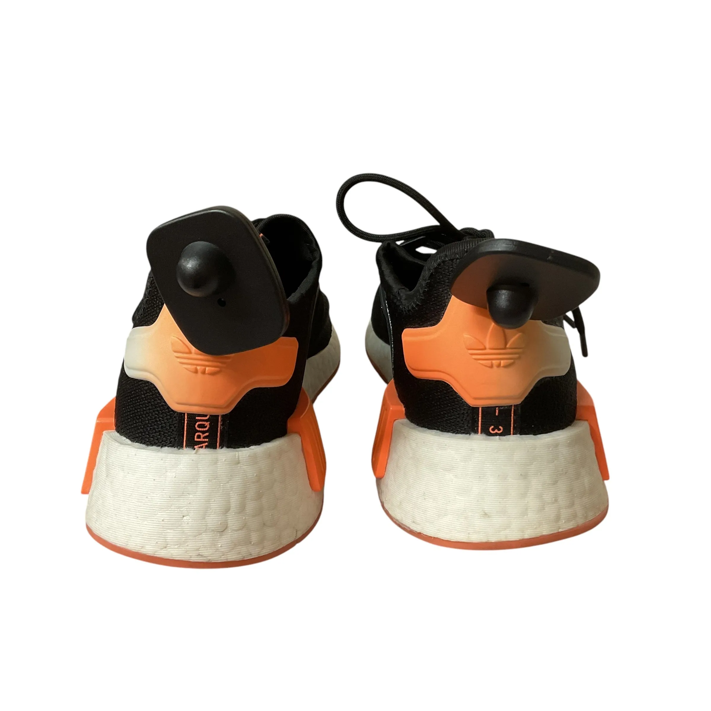 Shoes Athletic By Adidas In Black & Orange, Size:7.5