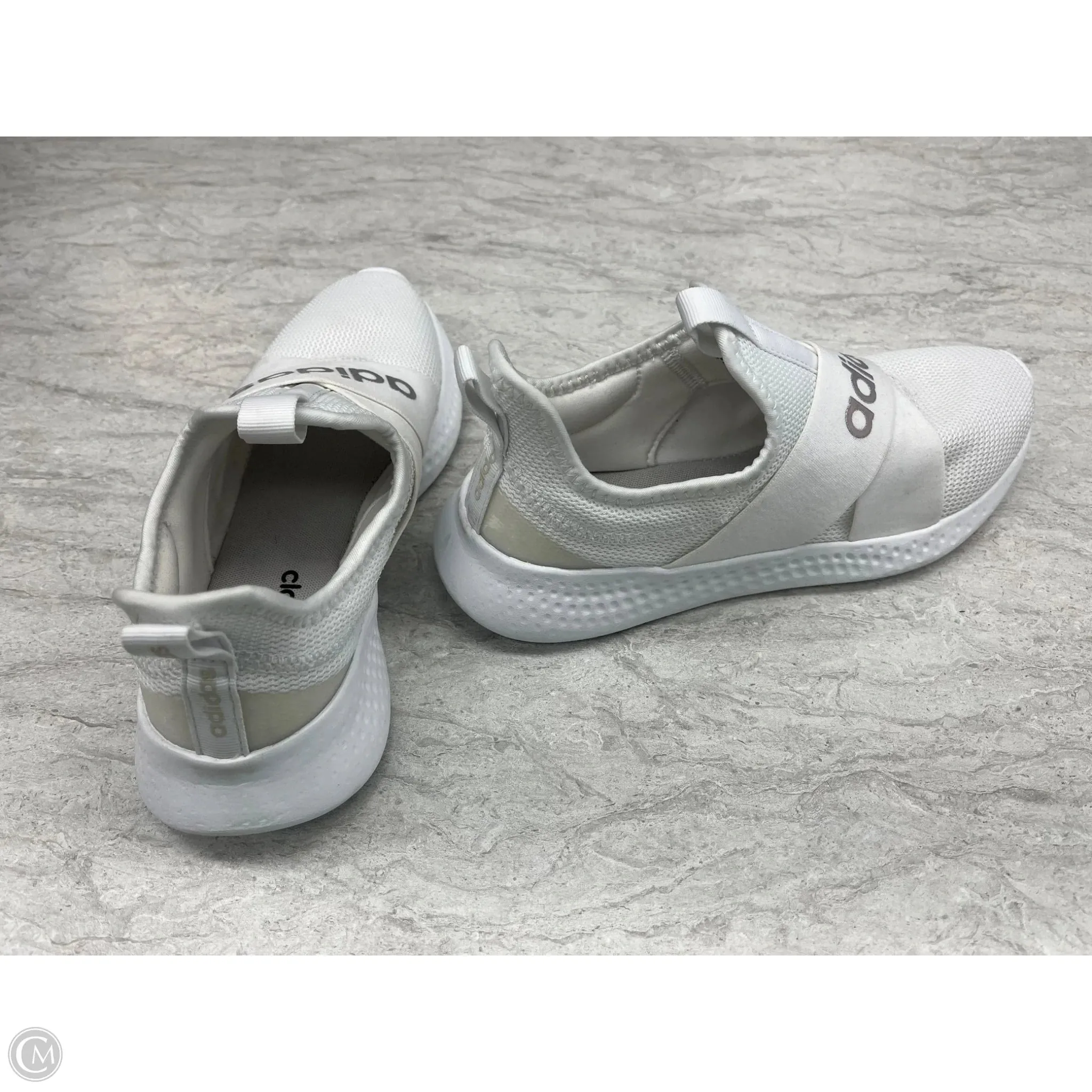 Shoes Athletic By Adidas In White, Size: 6