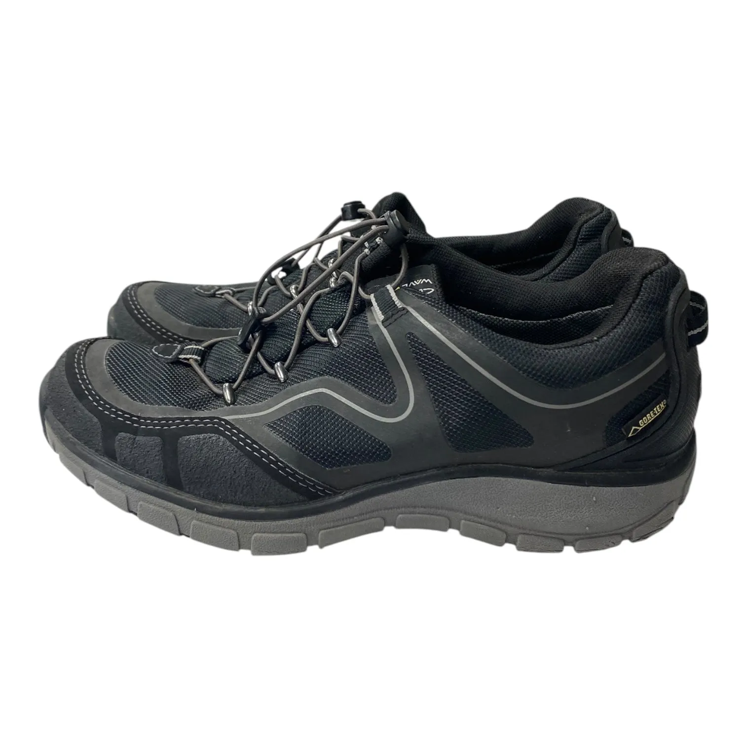 Shoes Athletic By Clarks In Black & Grey, Size:8