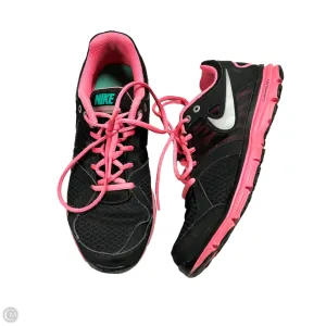 Shoes Athletic By Nike In Black & Pink, Size: 7.5