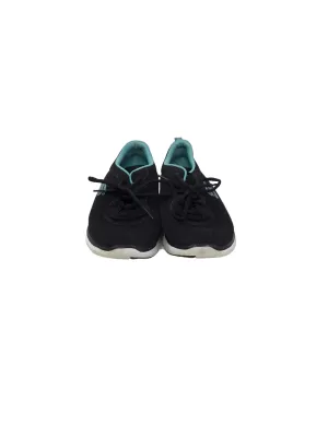 Shoes Athletic By Skechers In Black & Blue, Size: 7.5 skechers